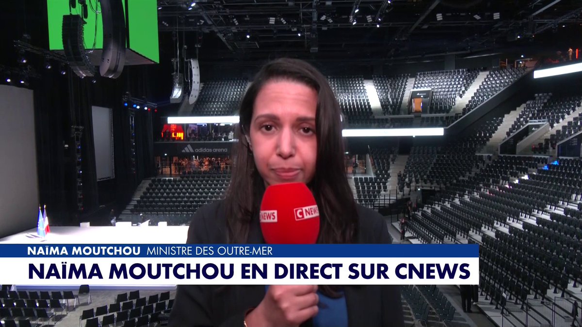 Naïma Moutchou, ministre des Outre-mer, estime que «ce meeting (d'Édouard Philippe) est réussi», dans #PunchlineWE Toute l'info est à retrouver sur