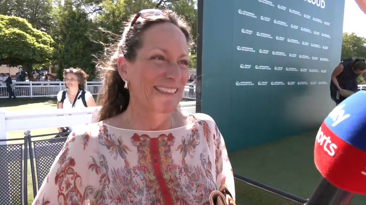 "He's miles back, what is he going to do?" ๐
Princess Zahra provided some winning reaction after Calandagan returned to winning ways in the Grand Prix de Saint-Cloud... ๐ซ๐ท Aga Khan Studs