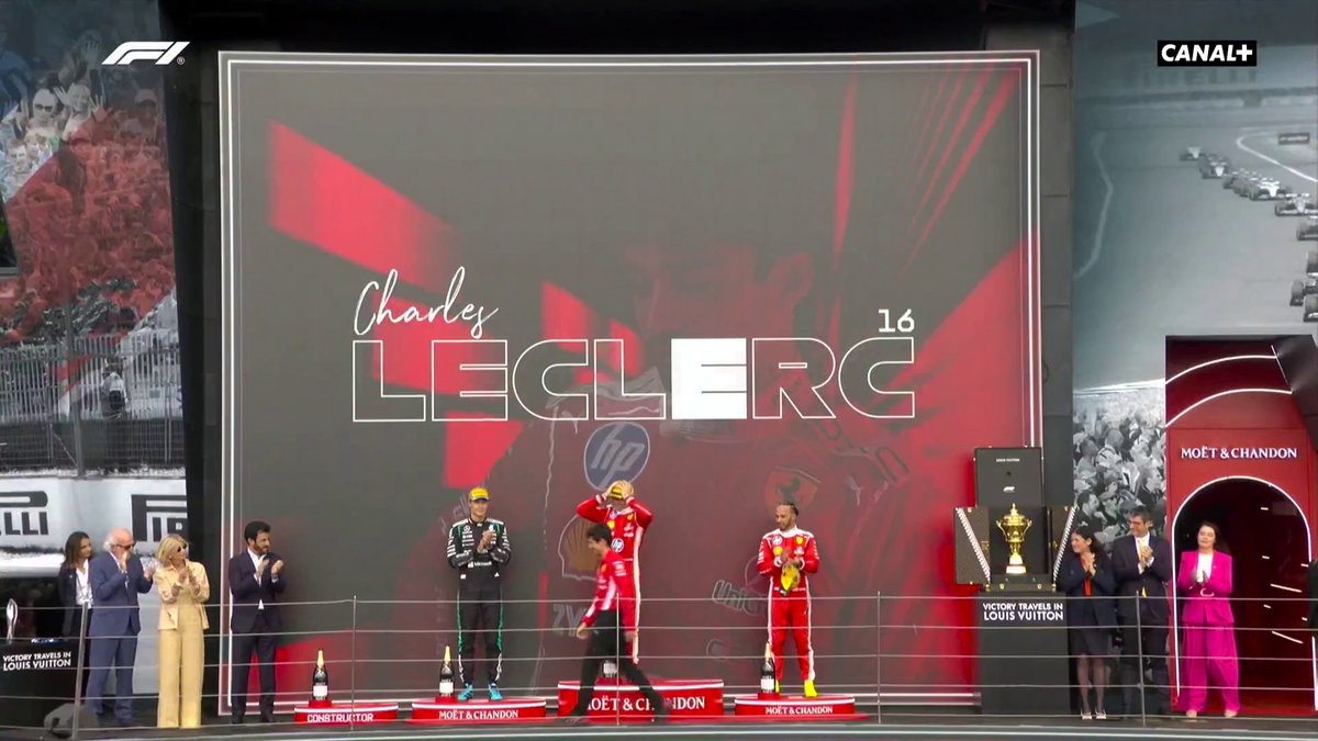 Le Fratelli d'Italia, retentit à Silverstone 🔴🇬🇧 Charles Leclerc s'impose pour la première fois depuis 37 Grands Prix 😳 #BritishGP #F1