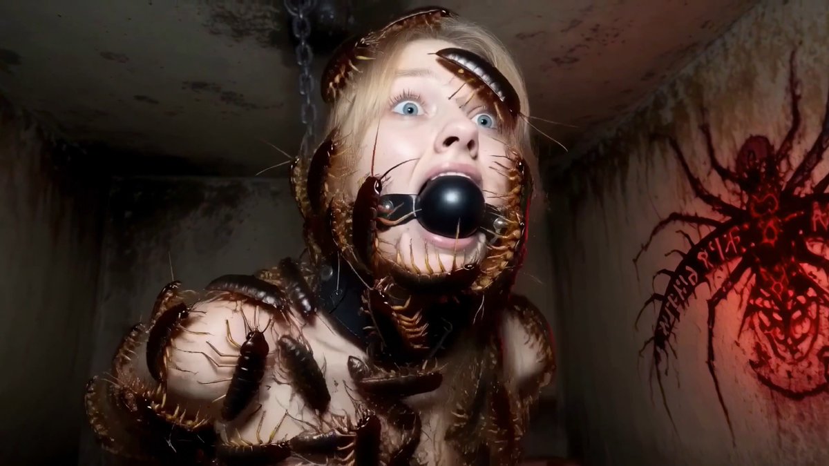 The ancient cult of the insect gods has survived to this day. Its religious sacrifices remain the same as they were in ancient times. #EroticHorror #Insect #Bug