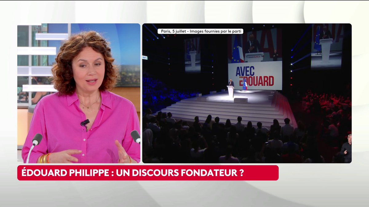 🔴 Meeting d'Édouard Philippe : "En parlant d'immigration et de justice, il essaie aussi de bichonner une frange très à droite", estime Antoine Comte, éditorialiste politique franceinfo. #ToutEstPolitique #canal16