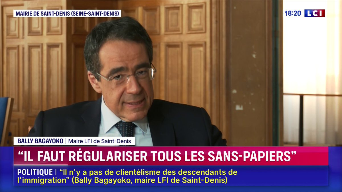 🔴 Hamza "La Douane" 🗣️ "Aujourd’hui, il y a un traitement qui est spécifique parce qu’il s’appelle Hamza", Bally Bagayoko face à Darius Rochebin sur LCI