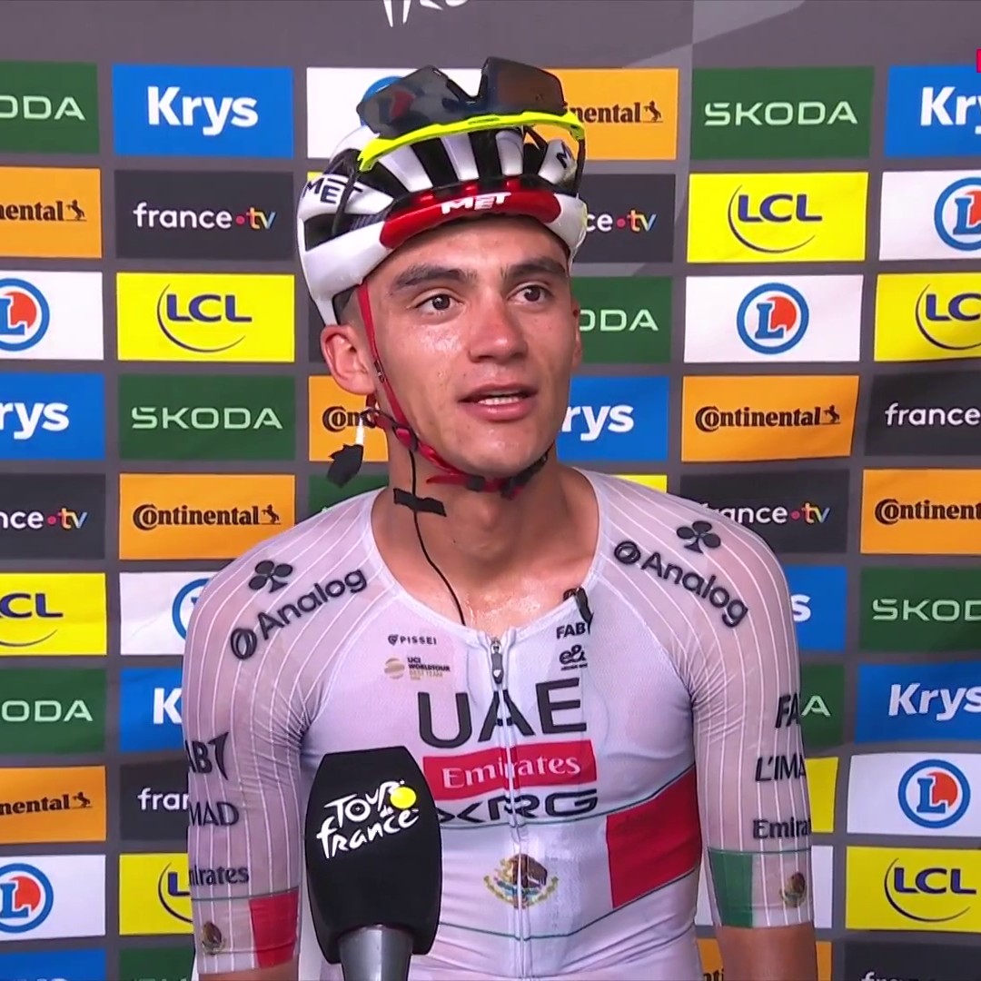 🇲🇽 La emoción de Del Toro tras ganar por primera vez en el Tour: "Estar con Pogacar, en el mejor equipo del mundo... es increíble para mí y para mi país" #TDF2026 #LaCasadelCiclismo