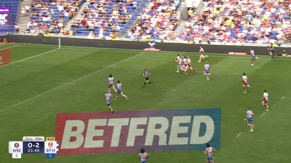 Adam Keighran gets things going for Wigan! 🔥