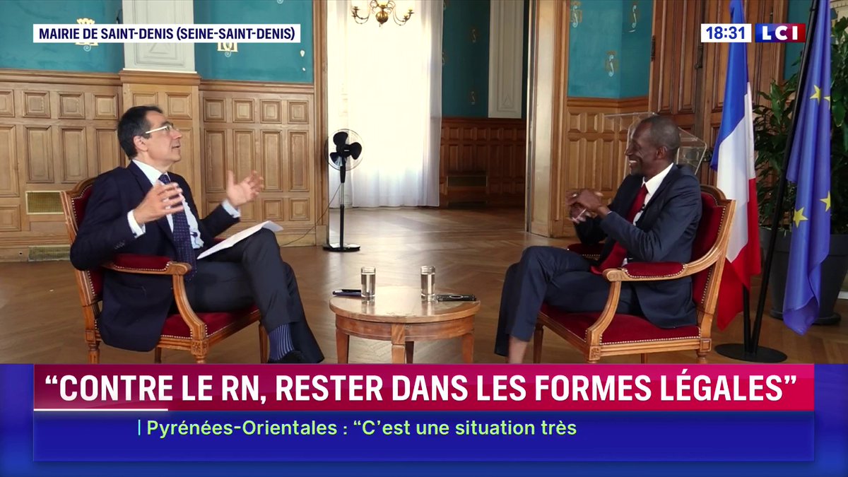 🗣️ "Aujourd’hui, on a un Parti socialiste qui est complètement effrité, qui n’a aucune orientation politique claire, qui n’a aucun programme, et encore moins avec un ancien président de la République qui a, entre guillemets, échoué", Bally Bagayoko face à Darius Rochebin sur LCI