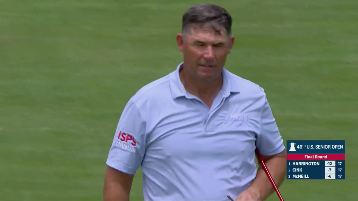 Soak it in, Padraig Harrington! You're gonna win another major.