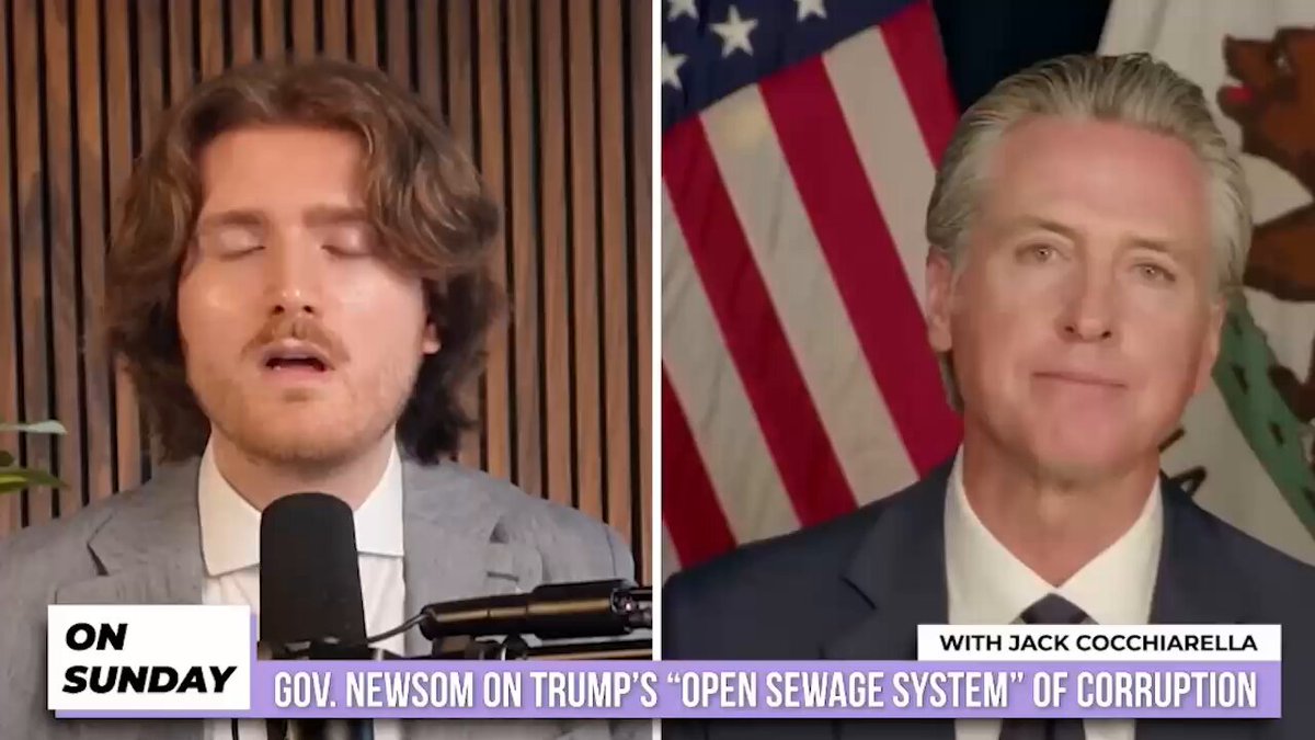 Watching Gavin Newsom attempt to grapple with the question of Establishment Democrats vs the DSA insurgency is really something to behold. He flounders and flops around before finally settling on the idea that the party needs to “be in the addition business."