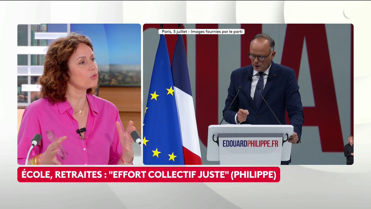 🔴 Fonction publique : "Il faudra une maîtrise du nombre de fonctionnaires, mais certainement pas dans l'éducation ou la santé", estime Arnaud Robinet, maire Horizons de Reims, soutien d'Édouard Philippe. #ToutEstPolitique #canal16