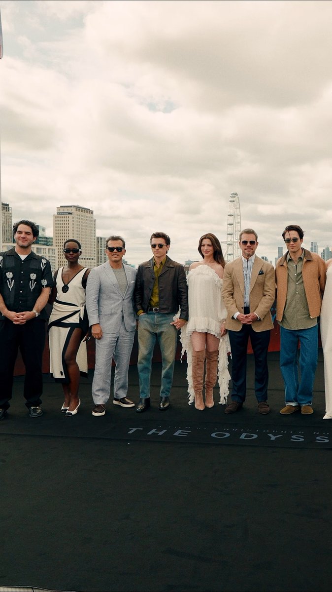 Christopher Nolan joins the cast in London. Get tickets now to experience The Odyssey in theaters July 17.