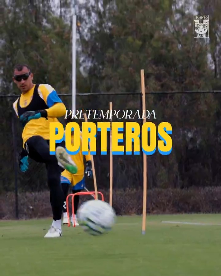 🎥🧤 ¡Pretemporada 𝑫𝒆𝒔𝒅𝒆 𝒆𝒍 𝒂𝒓𝒄𝒐! 🐯 🥅💥 ¡Conoce desde la perspectiva de nuestros arqueros cómo es el trabajo de una Pretemporada y la preparación y valentía con la que entrenan para defender el arco de Tigres! ➡️