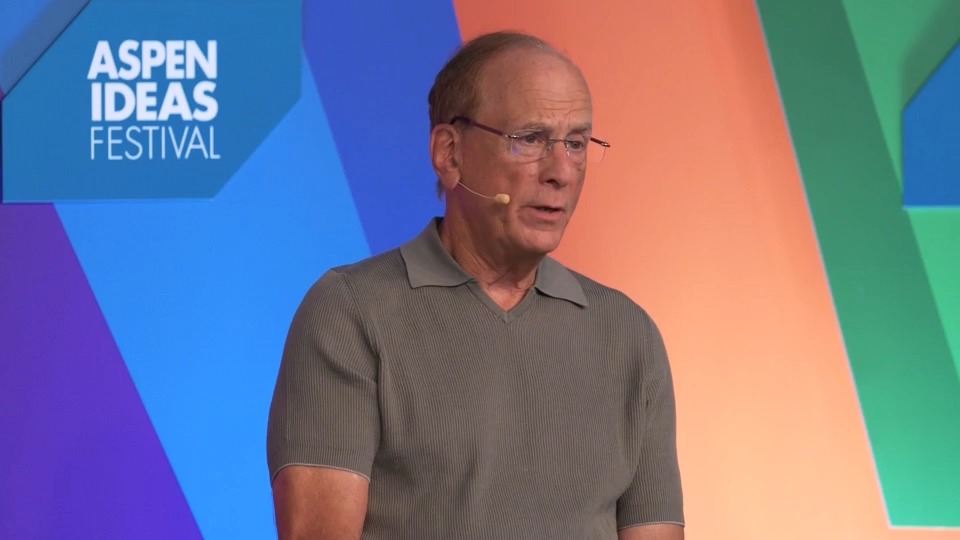Why does the CEO of BlackRock, a titan of the corporate world, think that there needs to be more government involvement in business? Find out in the second part of my interview with Larry Fink at Aspen Ideas: