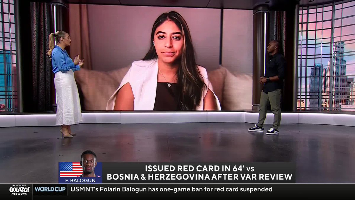 "They are not required to explain their decision, and that is really where the crux of the matter comes to." Christina Unkel explains how FIFA was able to suspend Folarin Balogun's ban using "article 27" 👀