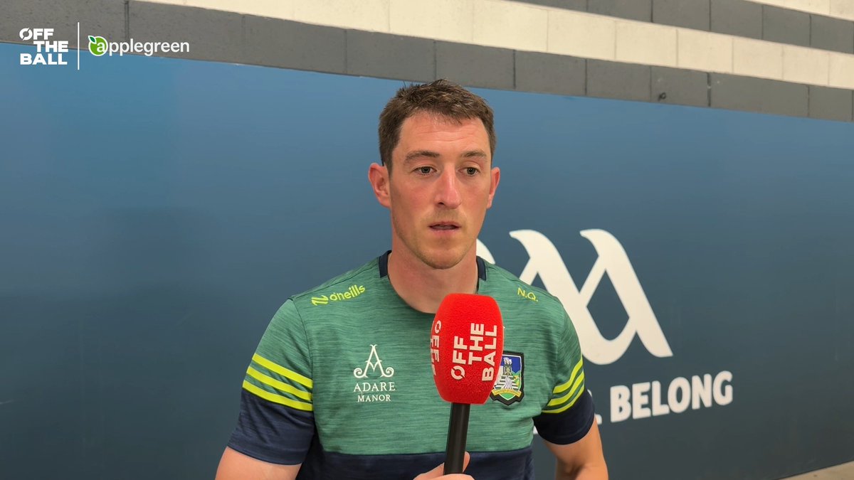 "I was out trying to commit to the ball...clearly obviously tripped him...I was lucky" Limerick Goalkeeper Nickie Quaid talks about the incident that led to a Clare penalty and yellow card for himself in Limerick's semi-final win which saw the county return to the All-Ireland final for the first time since 2023. Hurling on Off The Ball w/ Applegreen