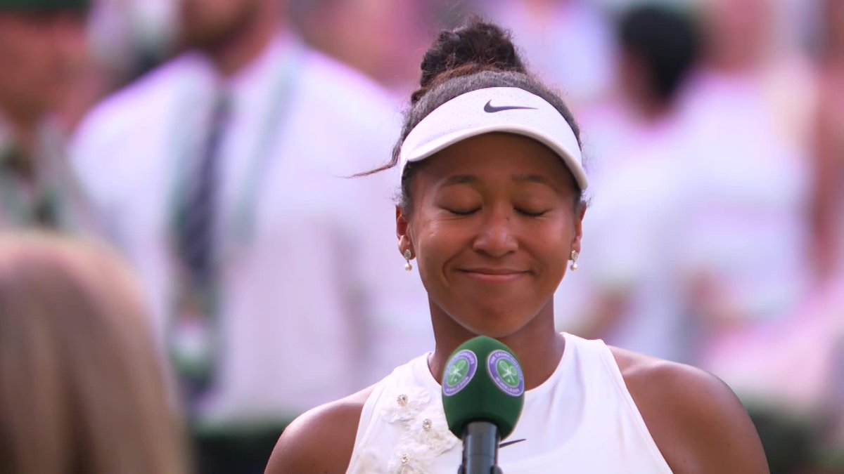 Naomi Osaka jest w świetnej formie na tegorocznym #Wimbledon 💥 - To ten wielki Polak - wskazała na Tomasza Wiktorowskiego Osaka, pytana o to, skąd wzięła się jej doskonała postawa na kortach trawiastych 🇵🇱🫡