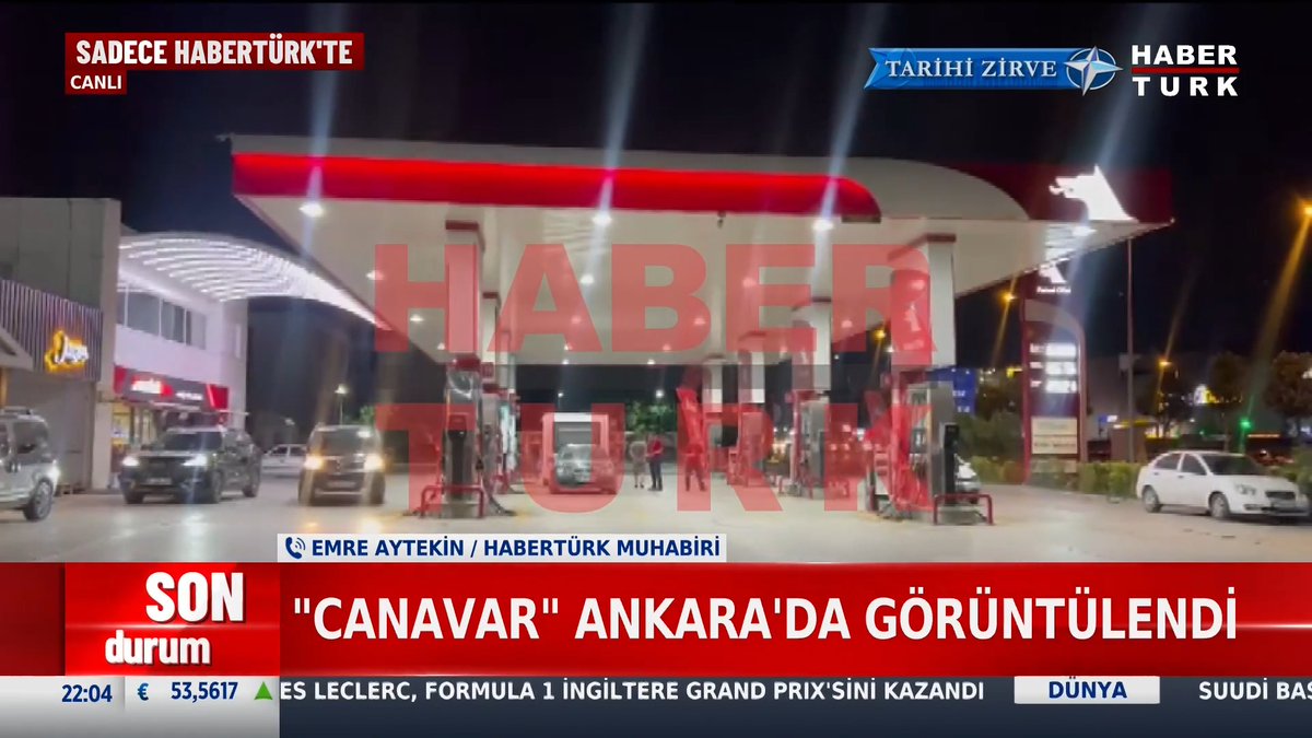 📌Trump'ın "Canavarı" Ankara'ya geldi. "Canavar" Ankara'da görüntülendi.