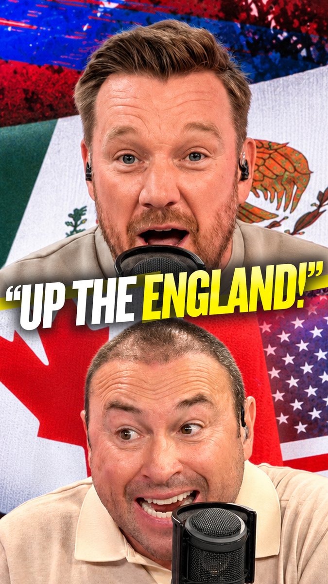 Jason Cundy & Jamie O'Hara deliver a passionate rallying cry to England ahead of their World Cup showdown with Mexico 🦁🏆 #fifaworldcup #FIFAWorldCup2026 #worldcup2026 #worldcup #england