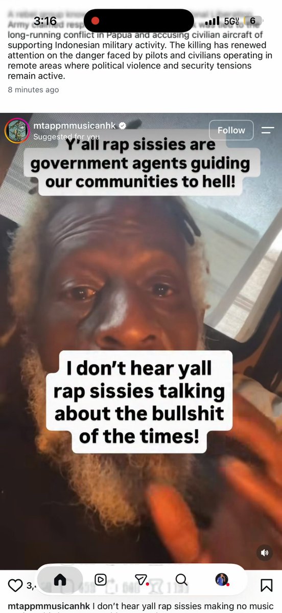 ALL YALL TALKING BOUT SONGS N THEY MESSAGE WHAT ABOUT ALL THIS 🌈 SHIT THESE NIGGAS DOING N THIS MUSIC INDUSTRY N HOLLYWOOD THATS BEING PUSHED ON KIDS .WHAT MESSAGE IS THAT GIVING TO THE KIDS? EVERYBODY SCARED TO SAY SOMETHING ABOUT THAT THO‼️
