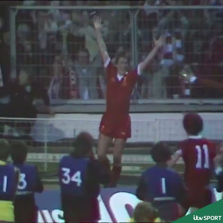 Kenny at two… Here he is winning The European Cup against Club Brugge in 1978 🔴👑