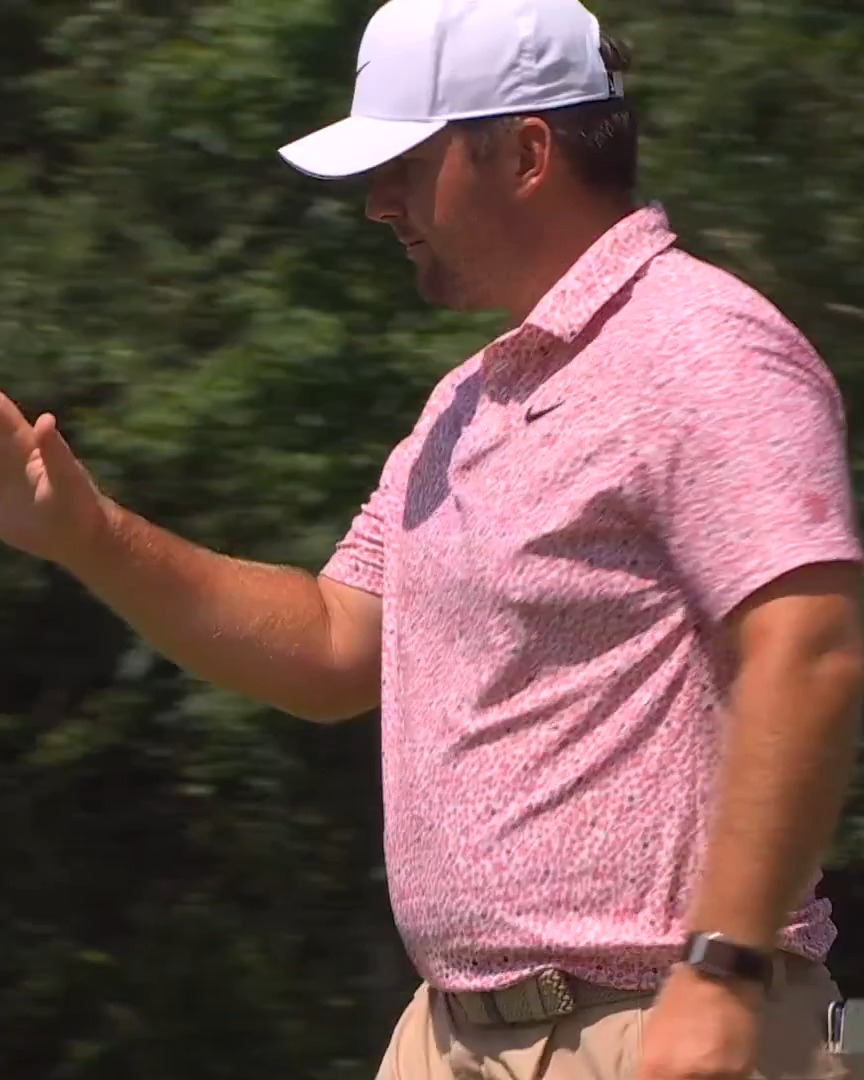 Gotterup is in the hunt 👀 His 8th birdie of the day moves him one shot back with 4 holes to play @JDClassic. 📺 CBS