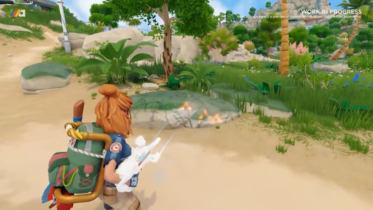 Harvesting made easy 🥤 The developers have revealed what they've been working on lately, including a new multitool for all resource gathering needs, an improved electricity system, and underground facilities to explore.