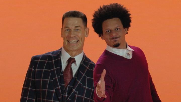 John Cena does a pretty good impression of Eric André! Little Brother is now playing