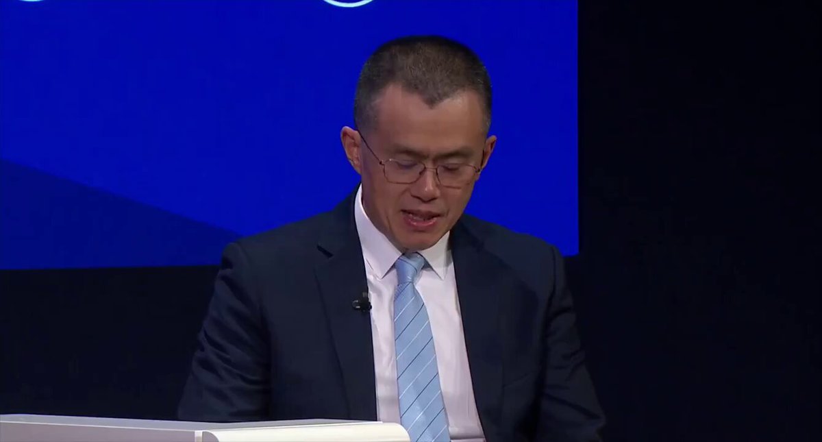 BILLIONAIRE BINANCE CEO GIVING THE BEST #BITCOIN INVESTMENT ADVICE IN HISTORY "EVERY DIP, SOME PEOPLE THINK IT'S THE END OF TIME. TIME CONTINUES." "DON'T PANIC. BTC WILL NOT BE DEAD FOR LONG" HODL. DIP IS TEMPORARY 🚀