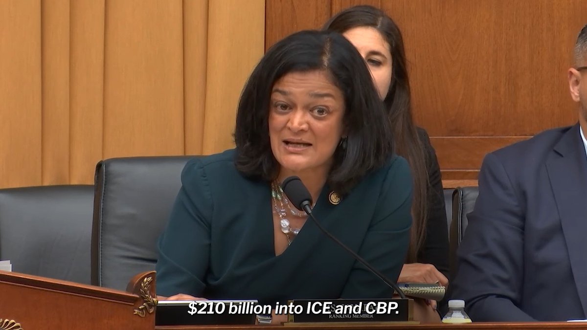 Trump and Republicans poured $210 billion into ICE and CBP to terrorize our communities, kill U.S. citizens in our streets, and detain hundreds of thousands of people in horrific conditions. All while doing nothing to lower costs. This must end.