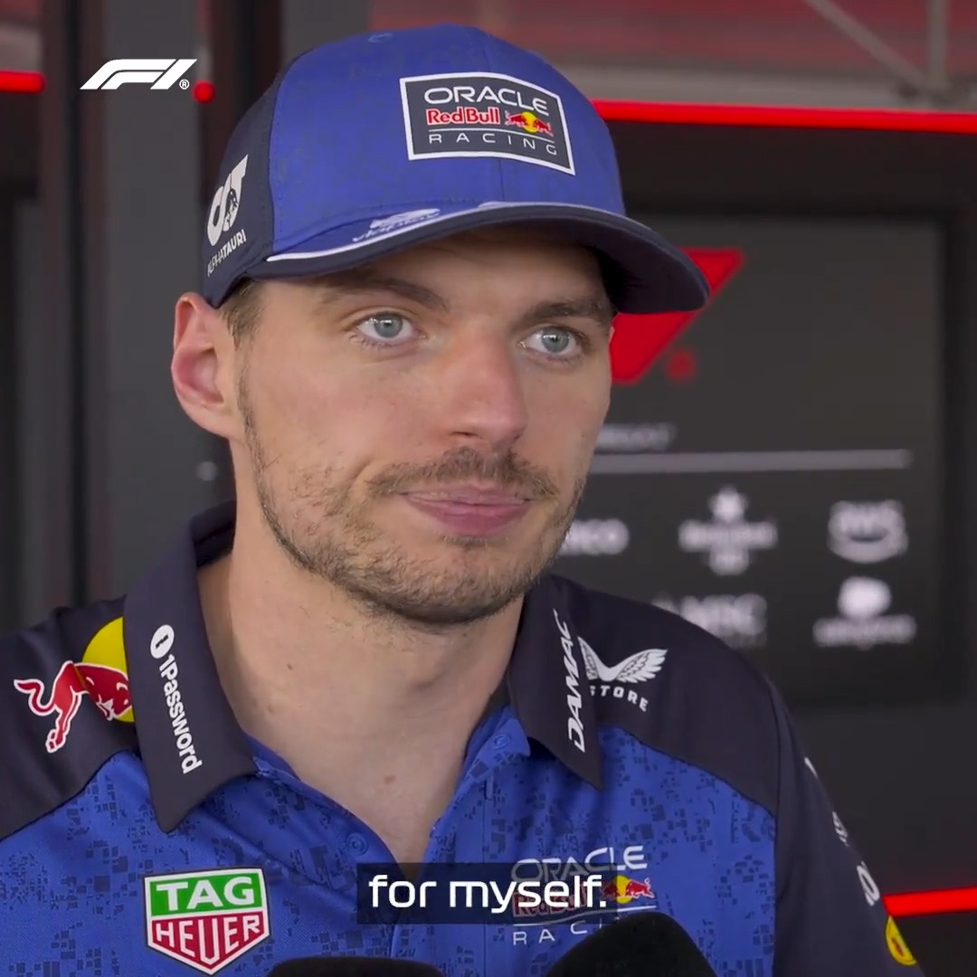 Straight talking from Max #F1 #BritishGP