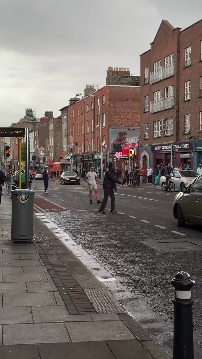 A black man who wreaks havoc in Dublin discovers that the Irish don't mess around.