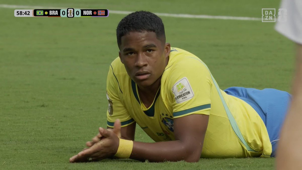 Hay que confirmar si le han hecho brujería a Endrick 😵😵😵😵😵 #DAZNMundial