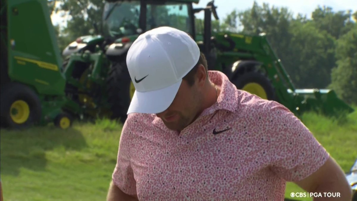 LOOK AT WHAT IT MEANS! Chris Gotterup has tears in his eyes after winning the John Deere Classic with his brother on the bag. 📺 CBS
