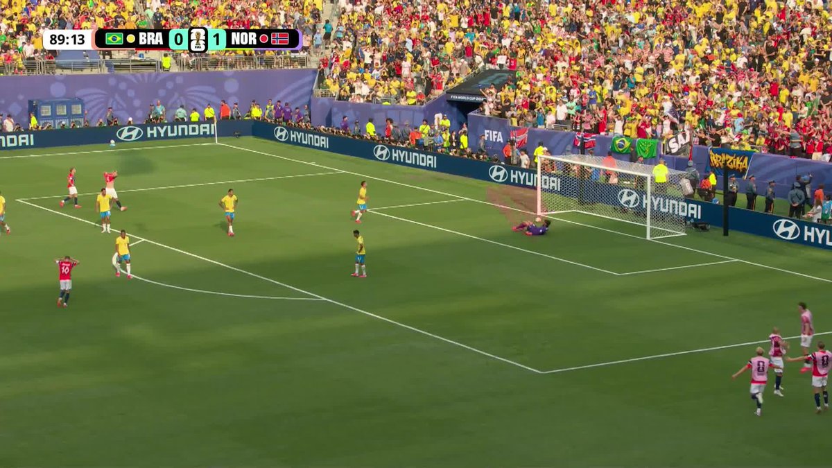 HAALAND HAS ANOTHER! 🤯 Erling Haaland has now tied the lead in goals at SEVEN to seal the game for Norway!