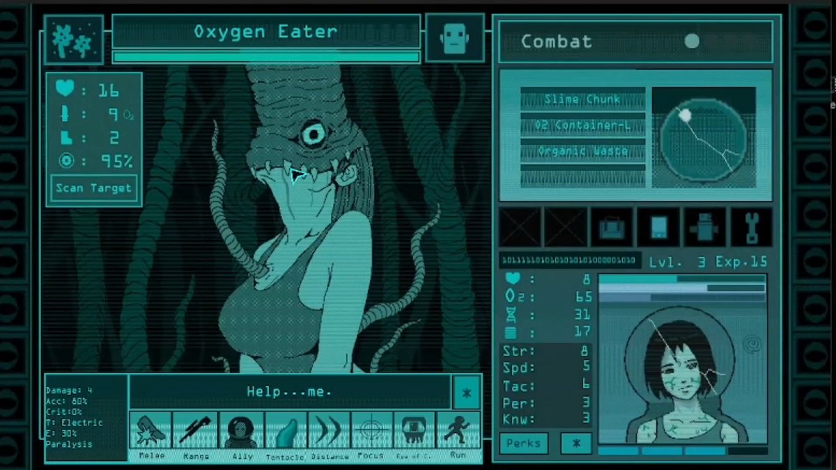 直球の気持ち悪いクトゥルフ系サバイバルホラー『Eldread: Horrors of a Dark Moon』。 孤独な月面で生き延び、宇宙船を修理して脱出できるか？ 蠢く触手、多孔生物、凶器の形状の「エルドレッド」がキモいし、サウンドも不気味で惹かれる。
