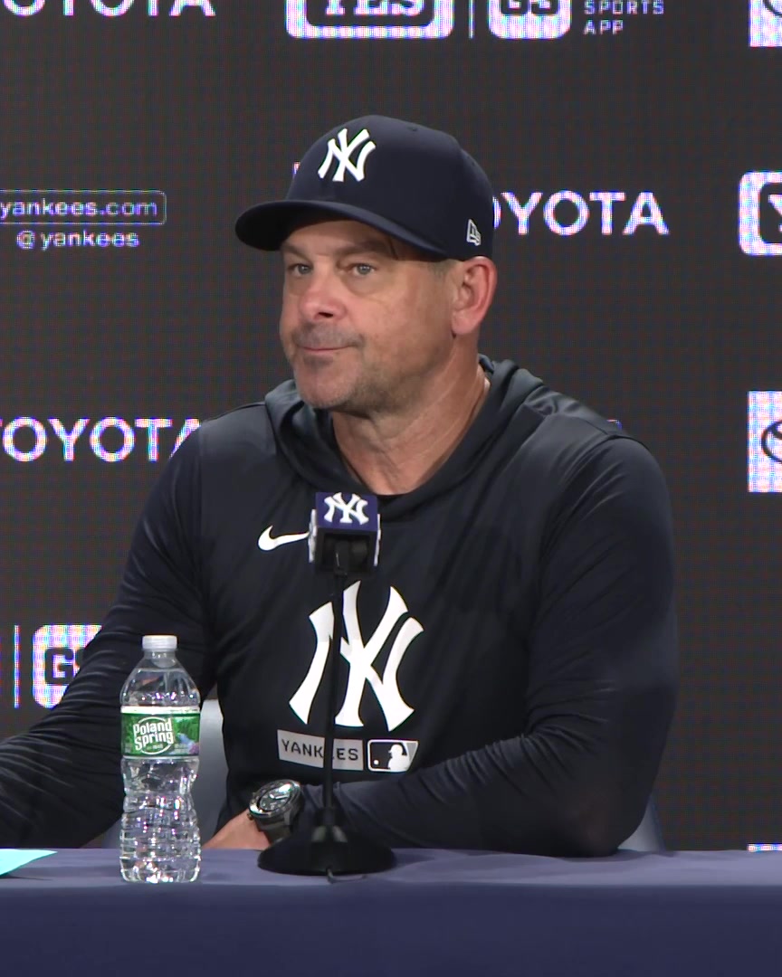 "Losing sucks... wins are precious in this league and hard to come by" Aaron Boone talks about the mindset of dealing with tough stretches and how they can turn things around: