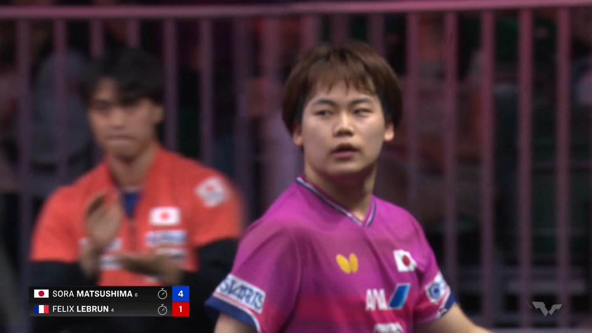 #松島輝空 F.ルブランにWTTツアー初勝利‼️ 五輪メダリストを破って 決勝進出です🔥👏🔥👏🔥👏 🇺🇸#USスマッシュ2026 男子シングルス準決勝 🇯🇵#松島輝空 4-1 F.ルブラン🇫🇷 12-10/11-7/10-12/12-10/12-10 U-NEXTで 日本人勢の試合を独占ライブ配信 📲 #卓球 #WTT