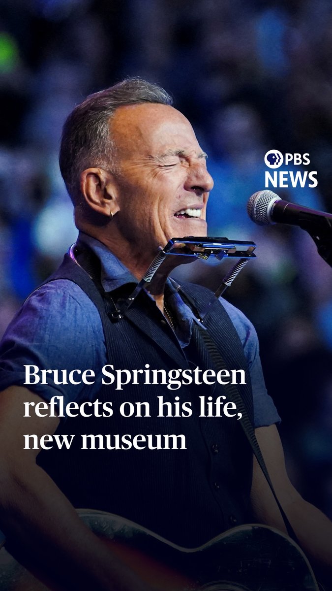 The Bruce Springsteen Center for American Music at Monmouth University, which opened last month, spotlights one of New Jersey’s most famous sons. The new facility houses Springsteen's archives, while also telling the broader story of American music through artifacts and exhibits. Geoff Bennett (Geoff Bennett) asked Bruce Springsteen to reflect on the space and his career for the PBS News special "Bruce Springsteen: Finding America in Song." See more from the special on the PBS News website.