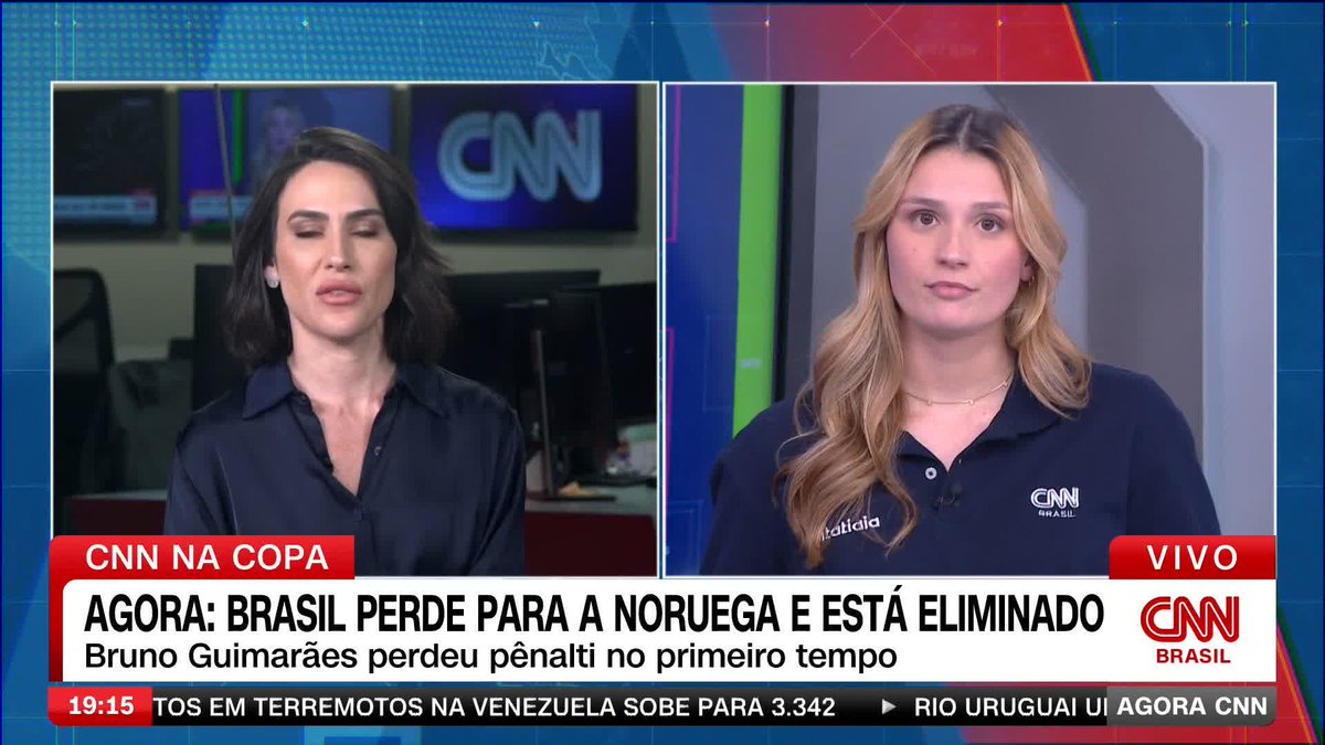 Eliminação precoce: Brasil desperdiçou chances, viu Haaland decidir e caiu para a Noruega #AgoraCNN
