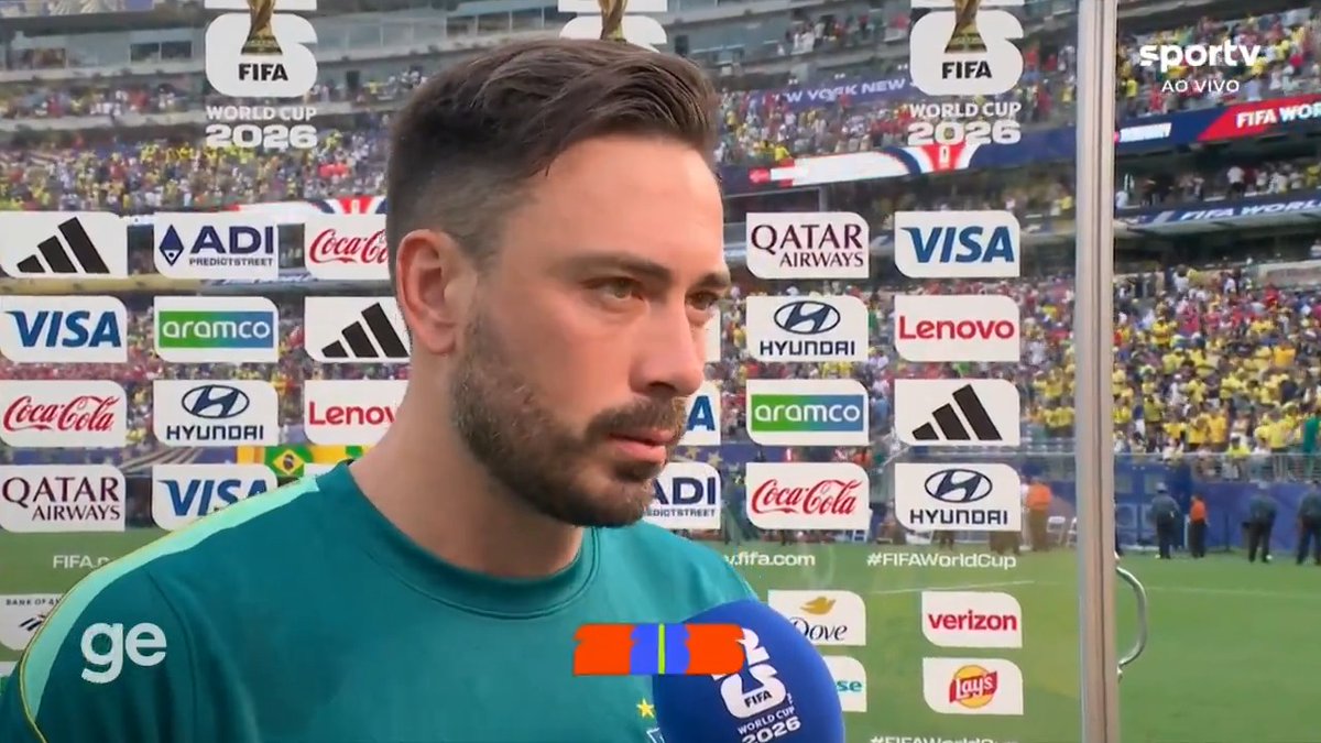 Davide Ancelotti, filho de Carlos Ancelotti e auxiliar técnico da seleção, revelou que foi uma decisão da comissão técnica colocar Bruno Guimarães para cobrar o pênalti.
