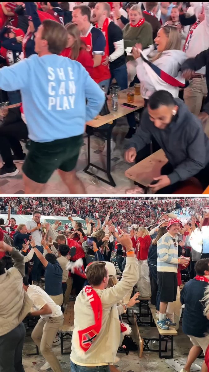 Erling Haaland double sends Norway fans wild 🇳🇴⚽⚽