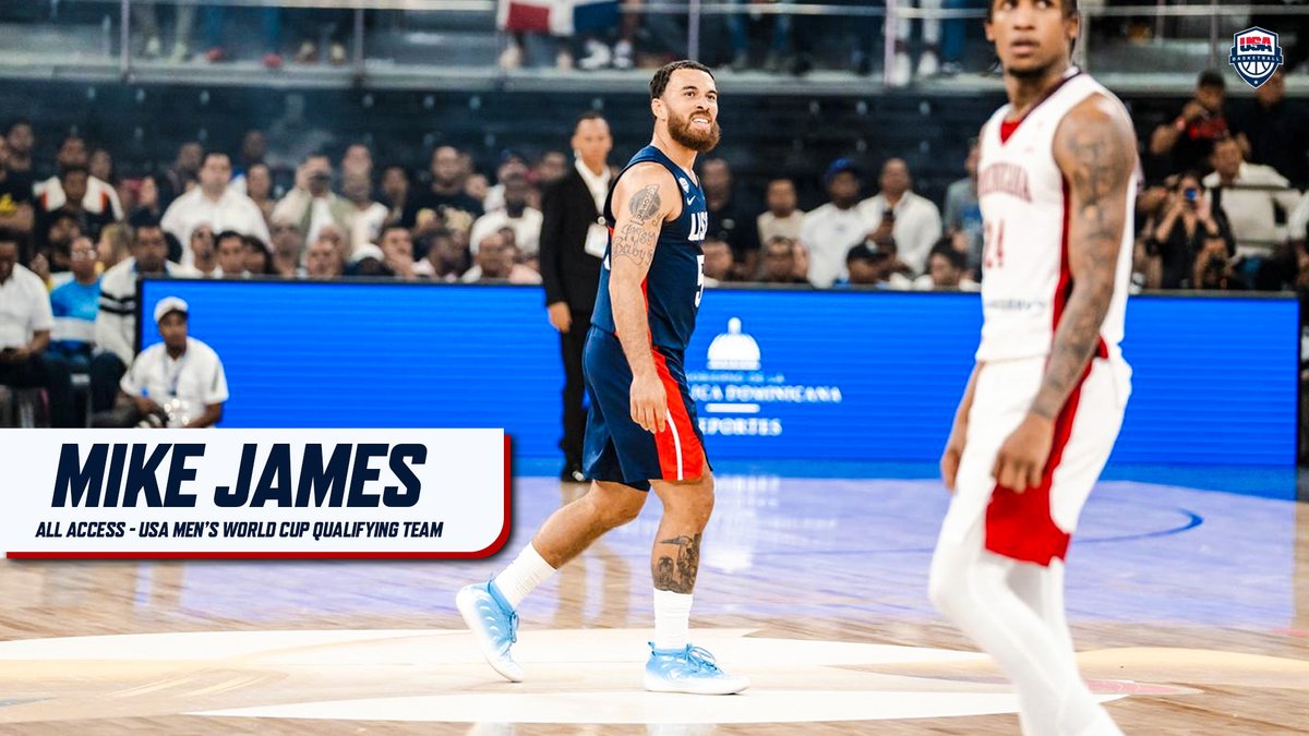 Hoopers hoop &amp; Mike James has always been one. The EuroLeague's all-time leading scorer is a well traveled bucket. This qualifying window, he's finally getting his chance with USA Basketball. 🇺🇸