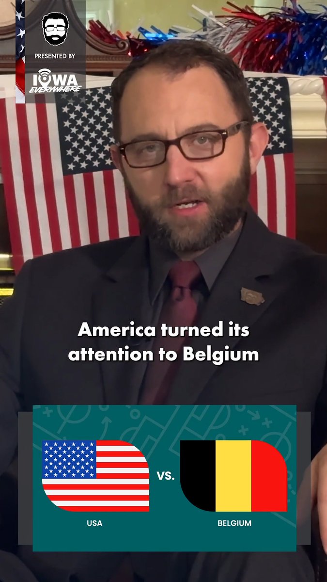 Belgium is famous for waffles, chocolate, monk-fart beer, EU meetings, and being invaded whenever Europe gets bored. Now their golden generation gets one more shot to avoid being remembered for potential instead of results. America’s plan? March in and impose our agenda. 🇺🇸