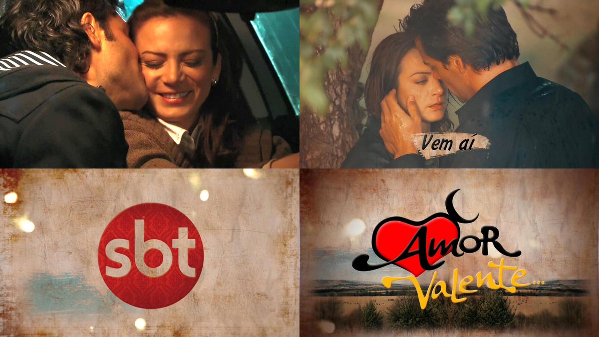 1º Teaser de "Amor Valente" próxima novela das noites do SBT. #AmorValente