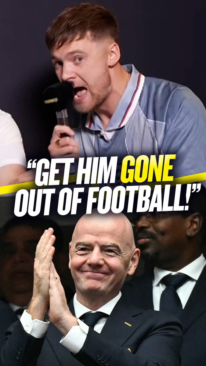 ❌ "This shouldn't surprise us." ⚽️ "The football community needs to do whatever it can to get him out of the game." Max Scott doesn't hold back on FIFA President Gianni Infantino after Folarin Balogun's red card was 'suspended' 🔥 #FIFAWorldCup #WorldCup