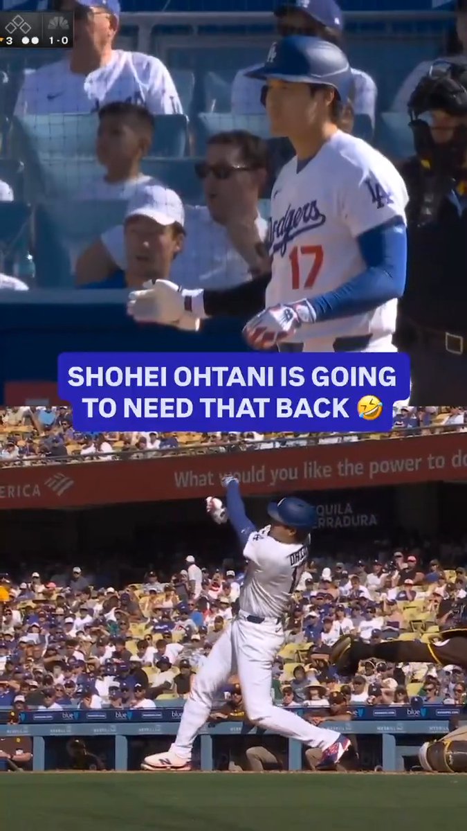 Even Shohei Ohtani doesn't know his own strength. 😅