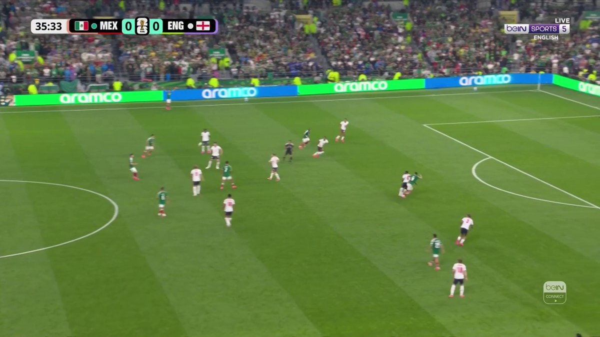 GOAL! Jude Bellingham caps off a perfect counter-attack with a diving header to give England the lead! ⚽ 🇲🇽 Mexico 0-1 England 🏴 #FIFAWorldCup | #beINWC26 | #England