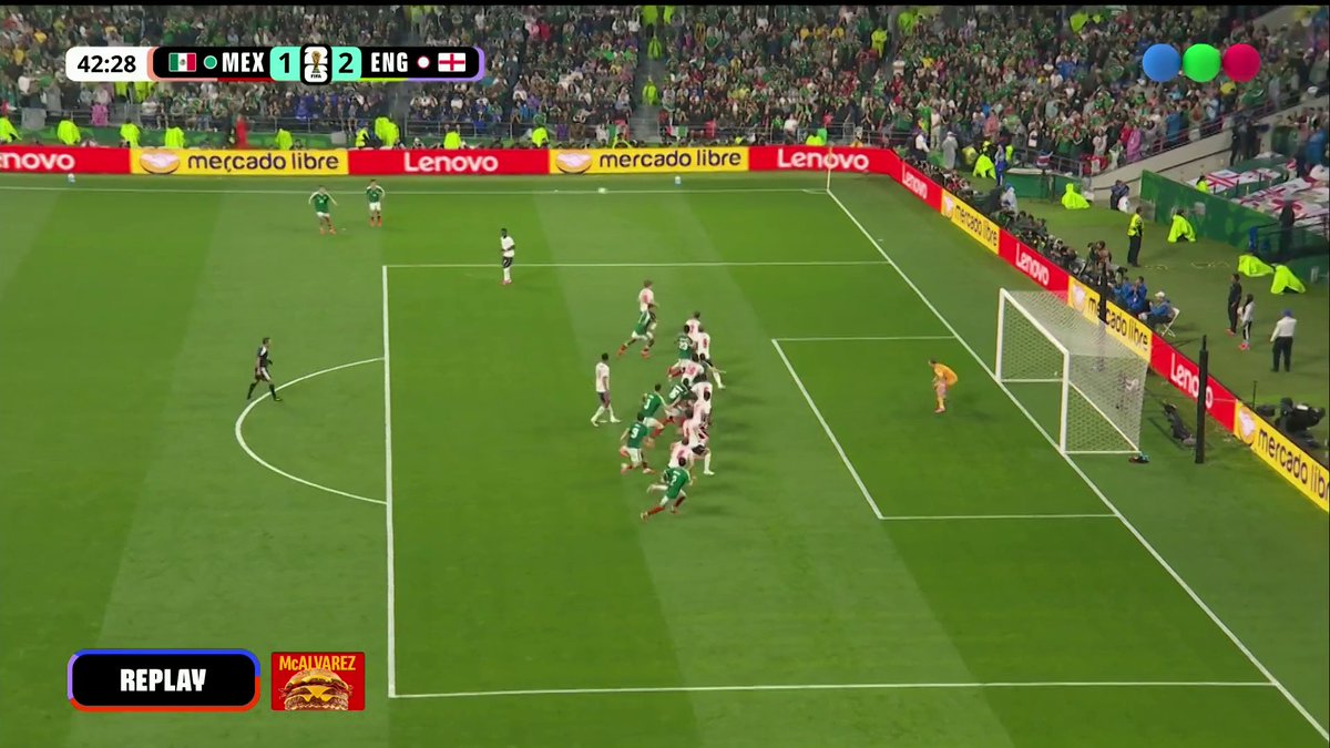 ⚽️🇲🇽 GOLAZO DE JULIÁN QUIÑONES Y TENEMOS UN PARTIDAZO EN EL AZTECA. INGLATERRA 2-1 MÉXICO.