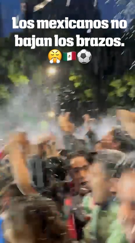 Se gritó con todo el gol de Quiñones y los mexicanos sueñan con el empate.😤⚽️🇲🇽