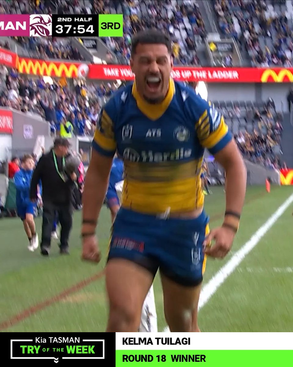 Dylan Walker's outrageous flick pass to Kelma Tuilagi has claimed your fan-voted Tasman Try of the Week for Round 18! 😍