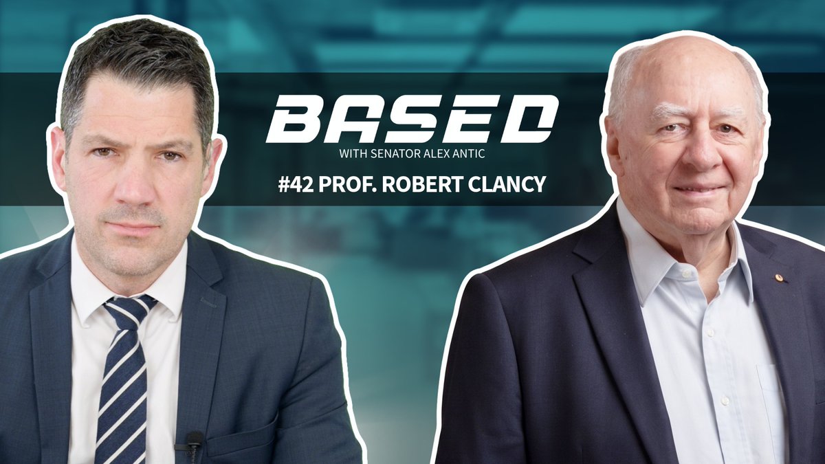 Based With Senator Alex Antic - Episode 42 – Professor Robert Clancy – Pandemic Response Professor Robert Clancy is a prominent Australian clinical immunologist, researcher, and emeritus academic, widely recognised as a pioneer in mucosal immunology. He holds a (Hons) and a MBBS (Hons) from the University of Sydney and a PhD from Monash University. During the COVID-19 period he was one the few medical professionals to speak out against the prevailing narrative surrounding the virus and its treatments. On this episode of Based, Senator Antic and Professor Clancy discuss the medical establishment’s pandemic response and his experience speaking out at the time.