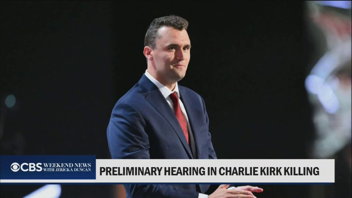 🇺🇸 The man accused of killing Charlie Kirk will be back in court this week for a preliminary hearing. Charlie Kirk's parents and his widow, Erika Kirk, are expected to attend the hearing. Writer: Daniyal